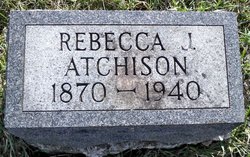 Rebecca Jane <I>Warren</I> Atchison 