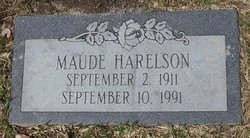 Maude <I>Babin</I> Harelson 