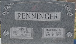 Marion M. <I>Stumb</I> Renninger 