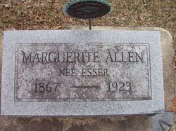 Marguerite “Maggie” <I>Esser</I> Allen 