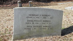 India Virginia <I>Hopkins</I> Bowers 