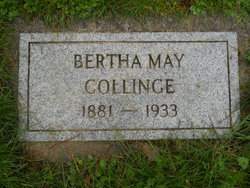 Bertha May <I>Malloy</I> Collinge 