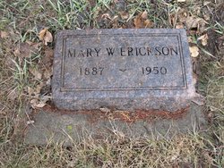 Mary W Erickson 