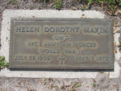 Helen Dorothy Maxim 