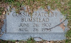 Gussie Mae <I>Ratcliff</I> Bumstead 
