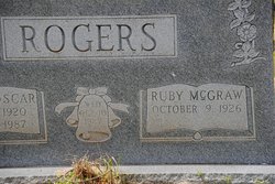 Ruby Lee <I>McGraw</I> Rogers 