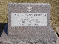 Carol <I>Evans</I> Curtiss 