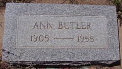 Anna Laurie <I>Moorhead</I> Butler 