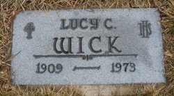 Lucy Clara <I>Diderrich</I> Wick 