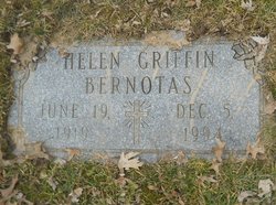 Helen <I>Griffin</I> Bernotas 