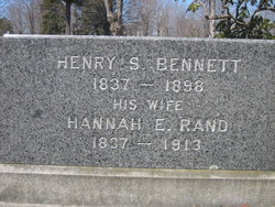 Hannah Eliza <I>Rand</I> Bennett 