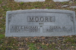 Ruby E. <I>McCrary</I> Moore 