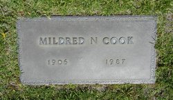 Mildred Ruth <I>Noble</I> Cook 