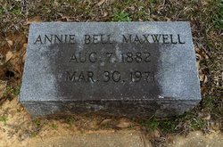 Annie <I>Bell</I> Maxwell 