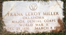Maj Frank Leroy Miller 