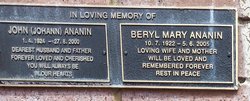Beryl Mary Ananin 