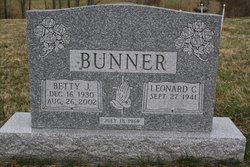 Betty June <I>Lee</I> Bunner 