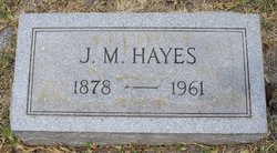 Joseph Madison Hayes 
