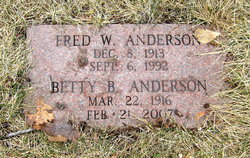 Frederick Wallace “Fred” Anderson 