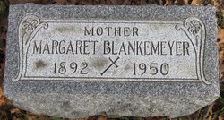 Margaret <I>Wolf</I> Blankemeyer 