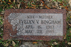 Evelyn V Bingham 