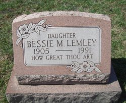 Bessie M. Lemley 