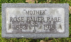 Rose Maria <I>Bauer</I> Rabe 