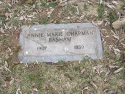 Anna Marie <I>Chapman</I> Basham 