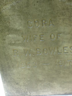 Cora Bowles 