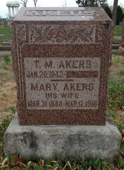 Mary <I>Young</I> Akers 