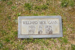 Willard McKinley Gann 