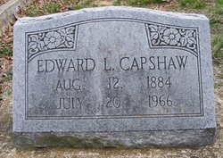 Edward Luther Capshaw 