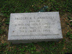 Frederick Straub Anheuser 