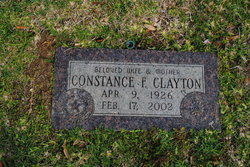 Constance Fay “Connie” <I>Purcell</I> Clayton 