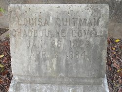 Louisa Turner <I>Quitman</I> Lovell 