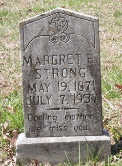 Margaret E <I>Whicker</I> Strong 