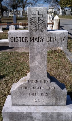 Sr Mary Bertha Cunningham 