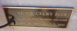 Vickie <I>Crews</I> Beck 
