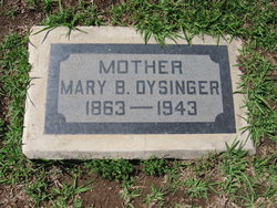 Mary Belle <I>Scott</I> Dysinger 