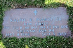 PFC Ralph Ernest Piano Jr.