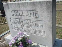 Frances Eleanor <I>Williamson</I> Holland 