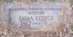 Emma <I>Barker</I> Lydick 