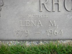 Lena Mary <I>Bowers</I> Rhoades 