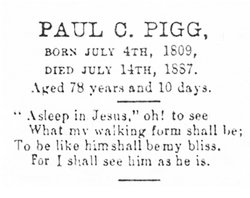 Paul Carrington Pigg Sr.