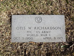 Otis W Richardson 
