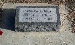 Barbara Lee <I>Knoble</I> Buck 