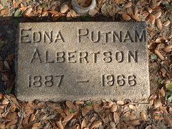 Edna <I>Putnam</I> Albertson 