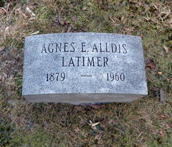 Agnes E <I>Alldis</I> Latimer 