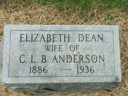 Elizabeth <I>Dean</I> Anderson 