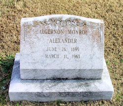 Algernon Monroe Alexander 